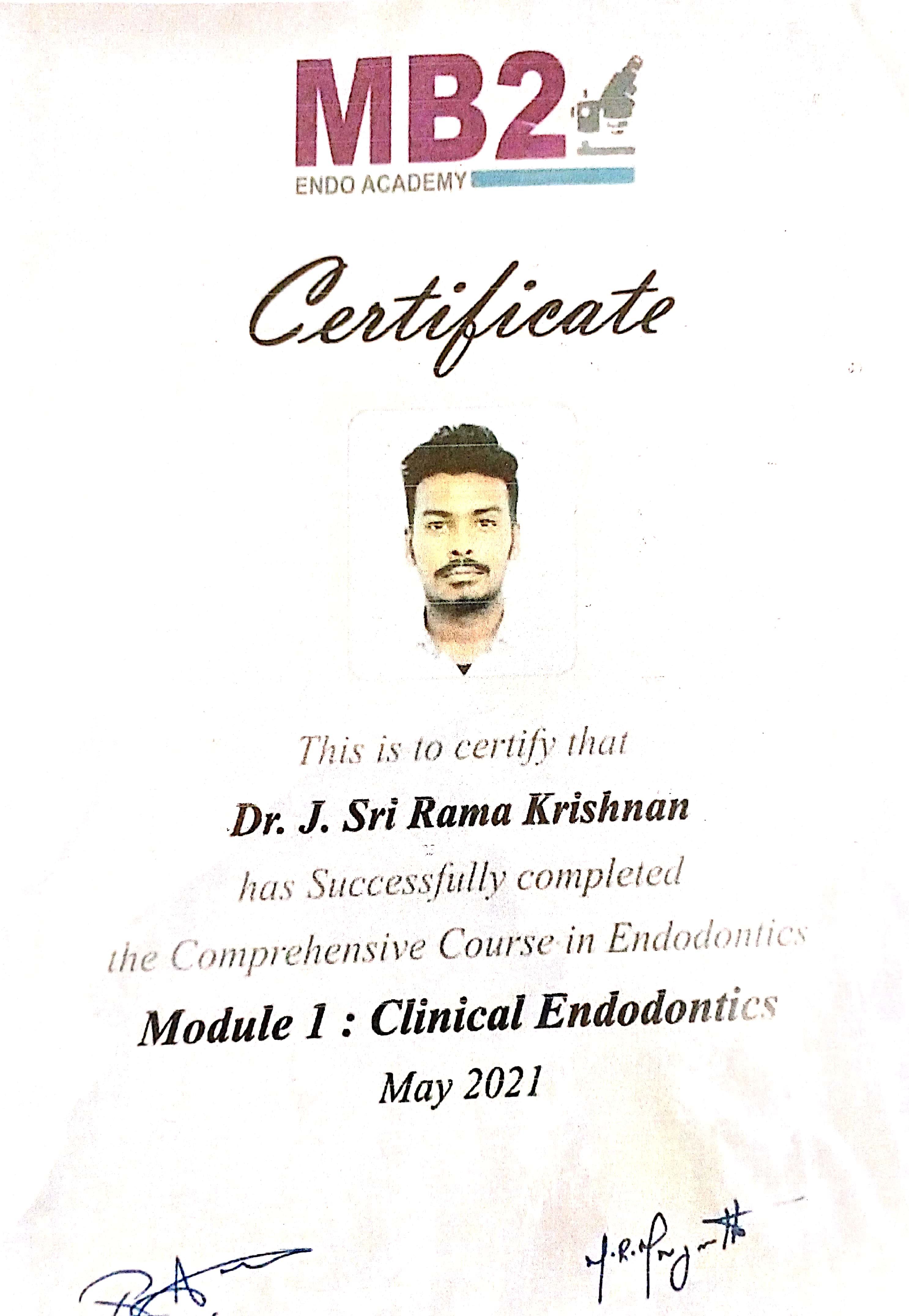 Doctor's certificate
