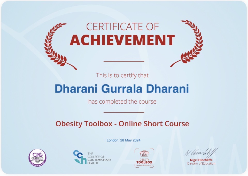 Doctor's certificate