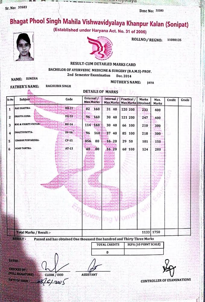 Doctor's certificate