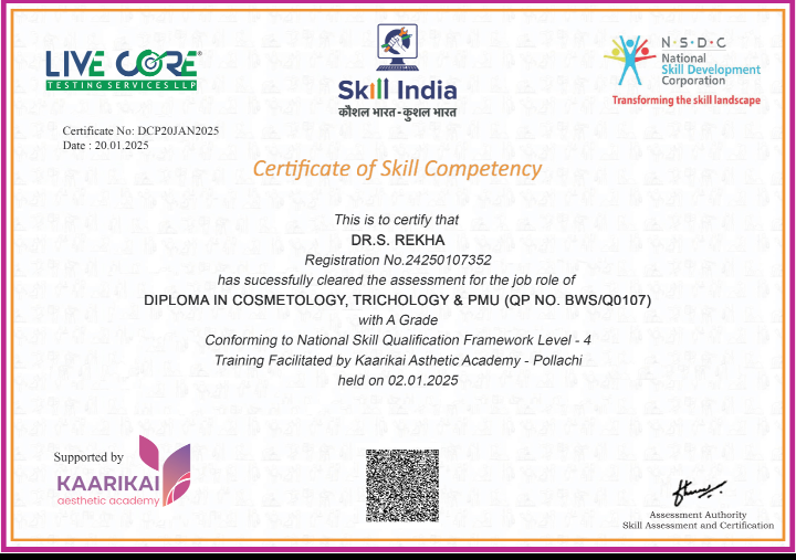 Doctor's certificate