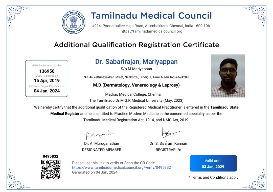 Doctor's certificate