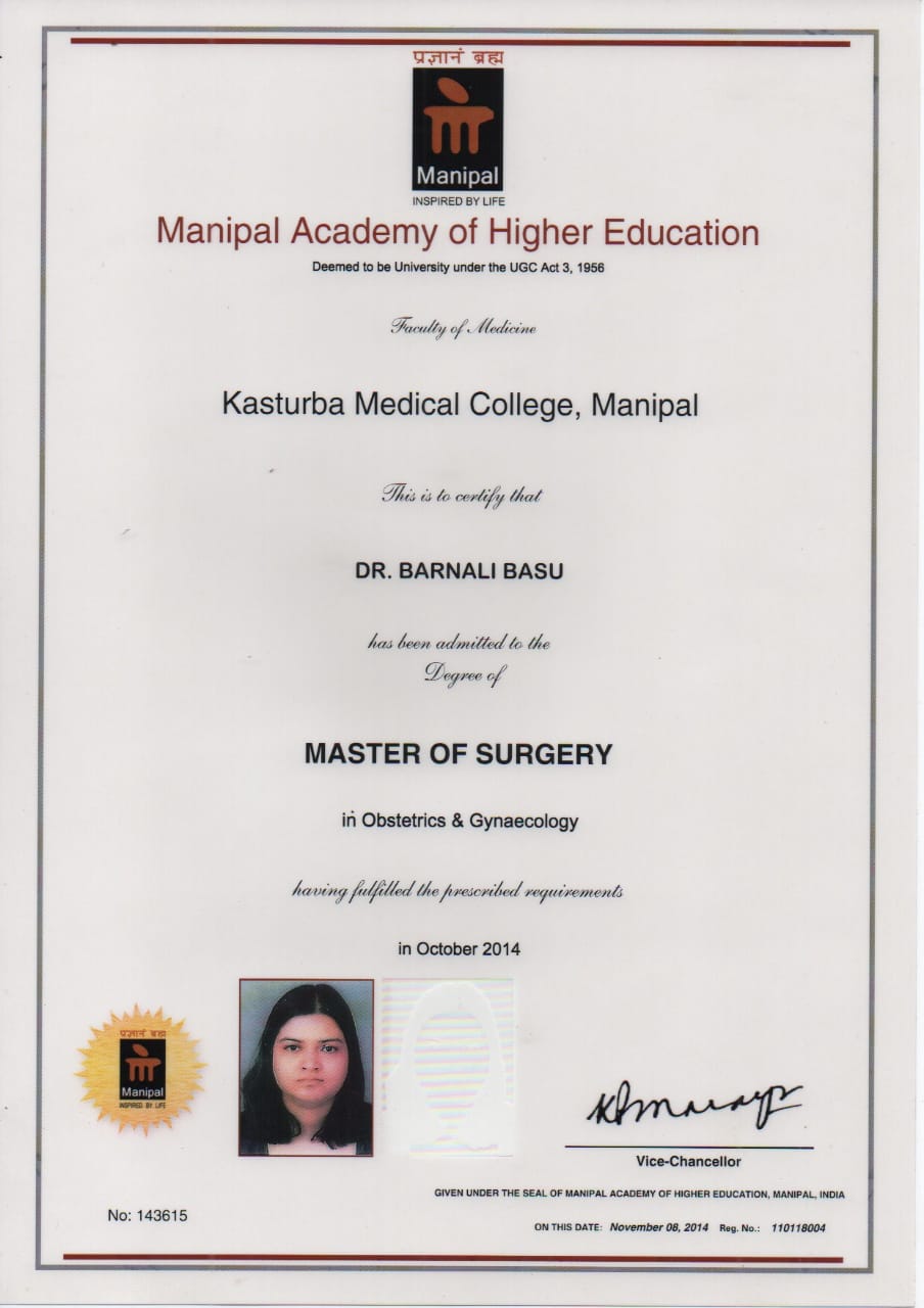 Doctor's certificate
