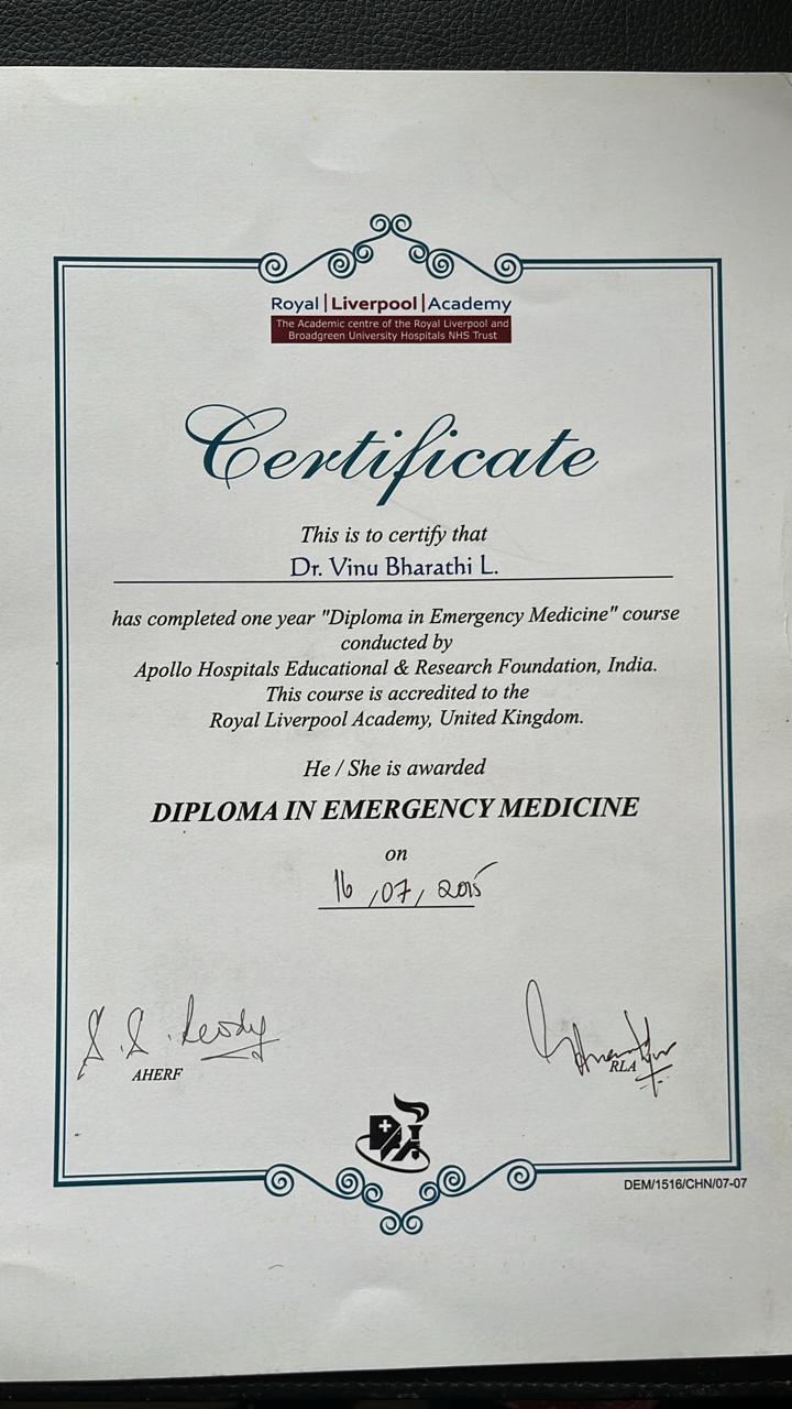 Doctor's certificate
