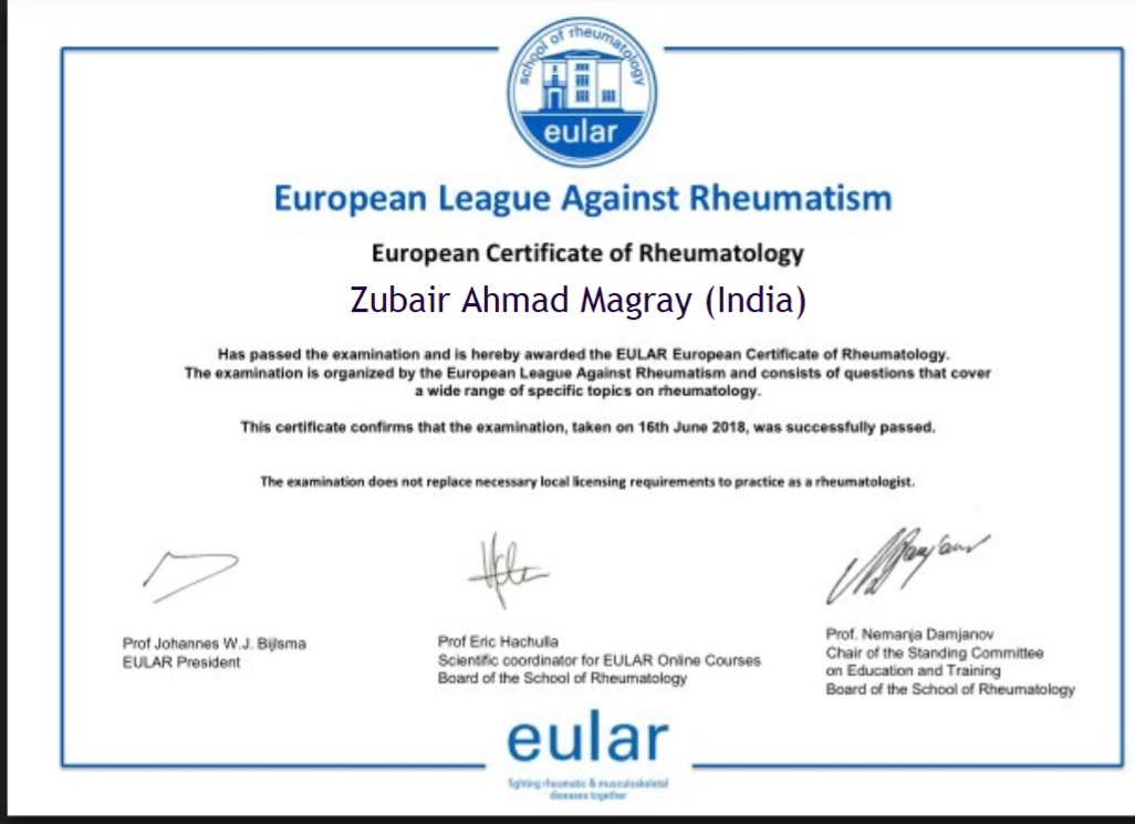Doctor's certificate