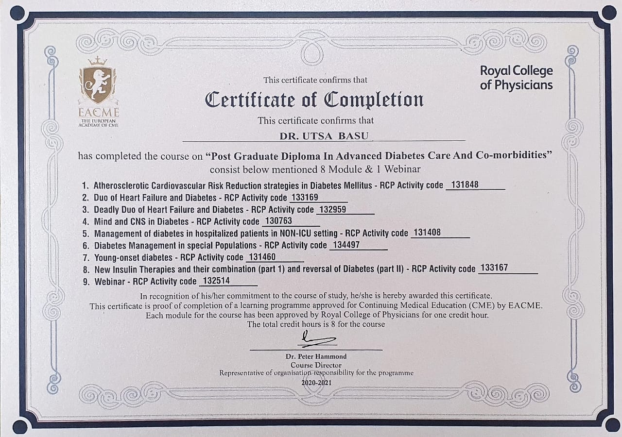Doctor's certificate