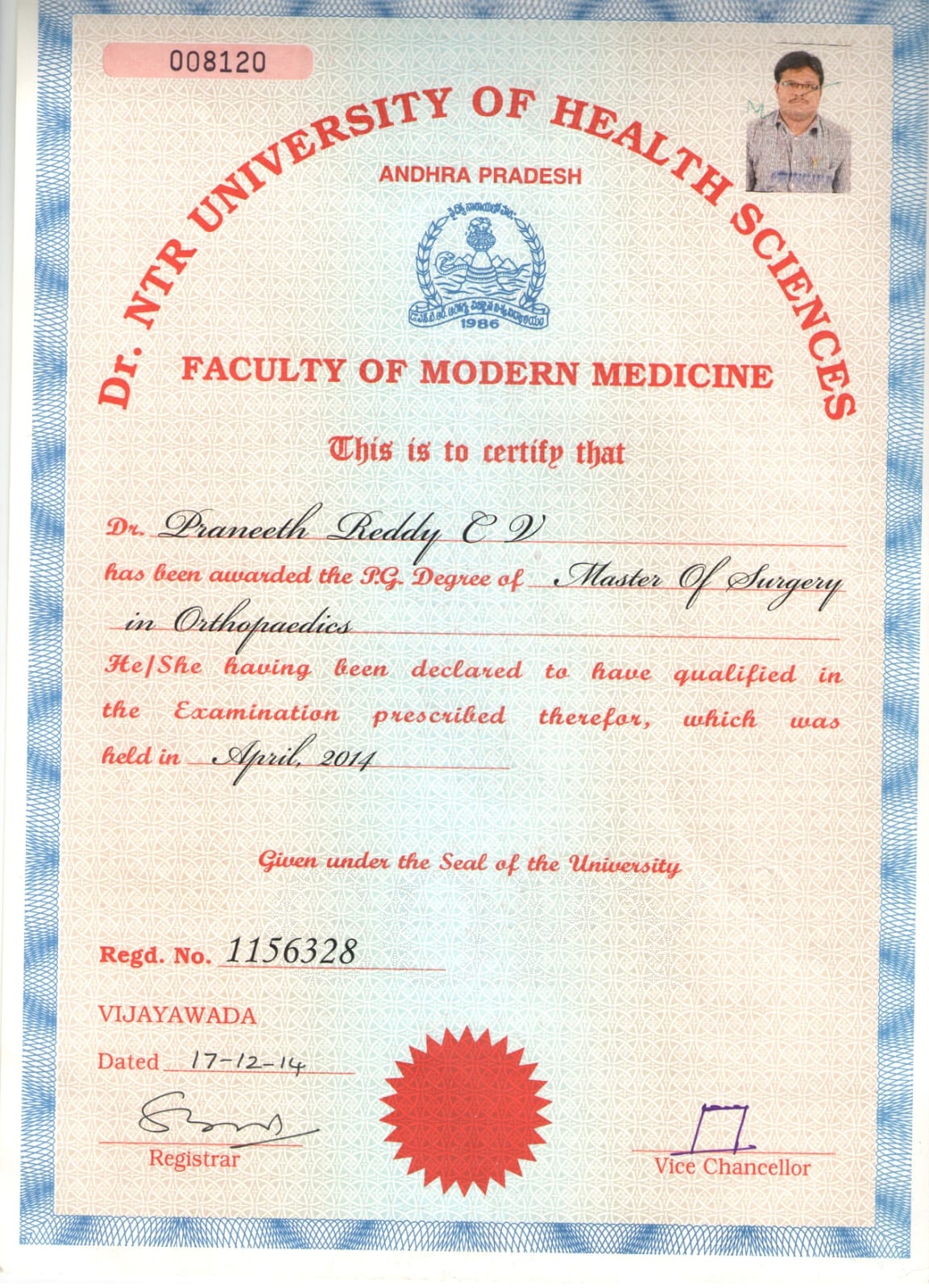 Doctor's certificate