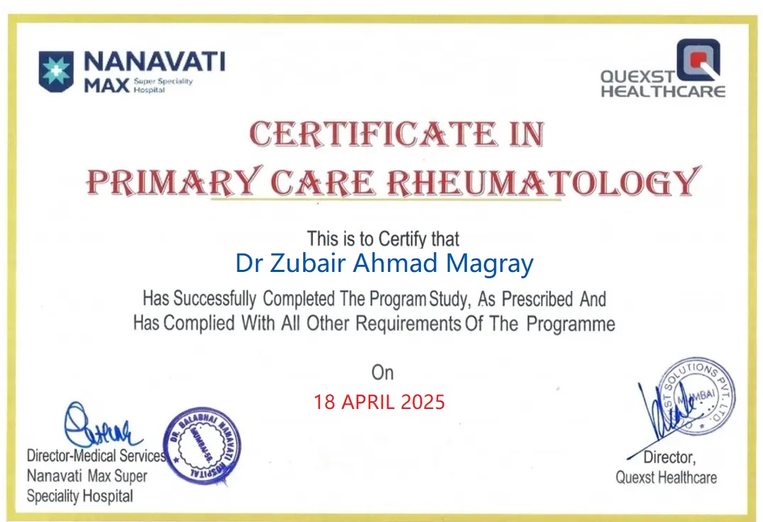 Doctor's certificate