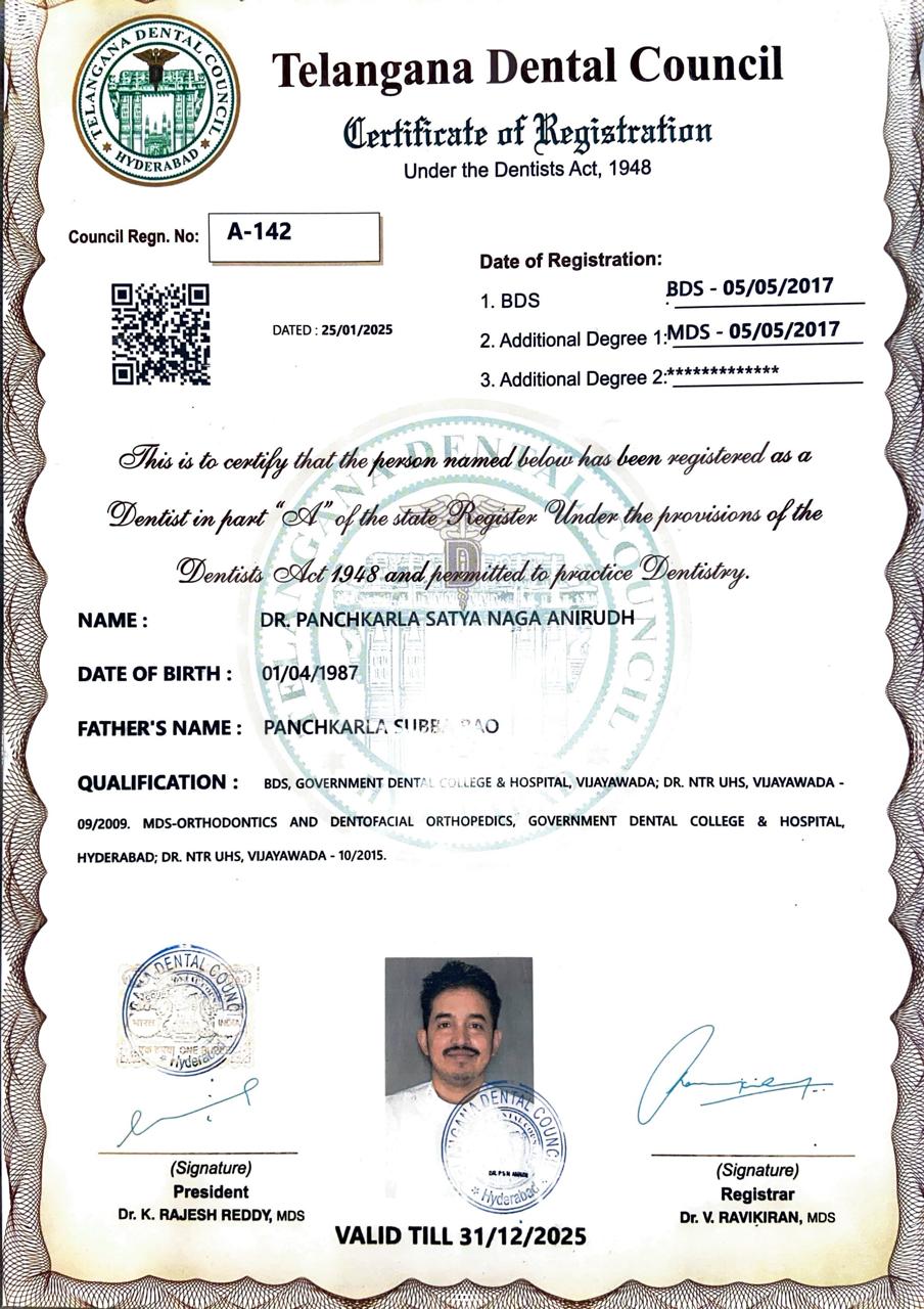 Doctor's certificate